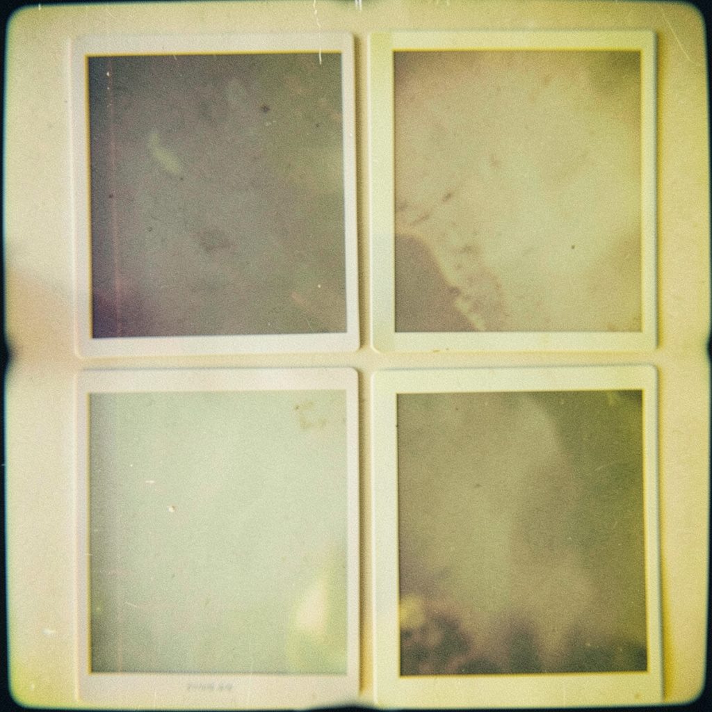 A grainy film photograph of handwritten flashcards spread across a wooden table, warm natural light, soft shadows, earthy tones.